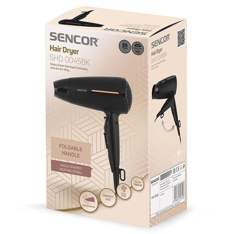 Sencor USCATOR PAR  IONIZARE MANER PLIABIL 1600W SENCOR