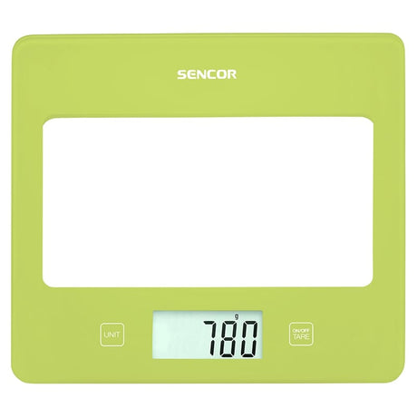 Sencor CANTAR BUCATARIE STICLA SECURIZATA VERDE SENCOR