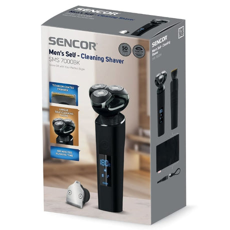 Sencor Aparat de ras Aparat de Ras Rotativ Sencor SMS7000BK | Negru
