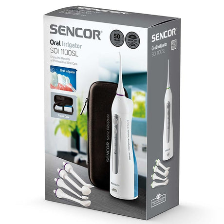 Sencor Irigator oral Irigator Bucal Sencor SOI1100SL | 5 Capete, Rezervor 150ml