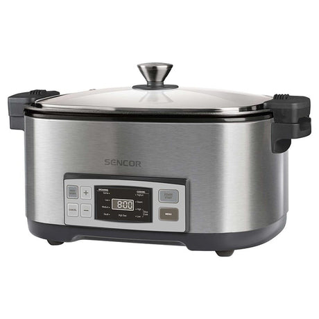 Sencor Multicooker Slow Cooker Sencor SPR5500SS | 6L, 320W, Digital, Inox