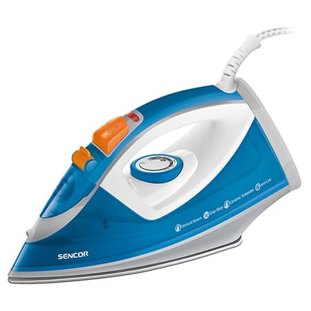 Sencor Fier de calcat Fier De Calcat Sencor SSI7710BL | 2400W, Talpa Ceramica, Abur 40g/min