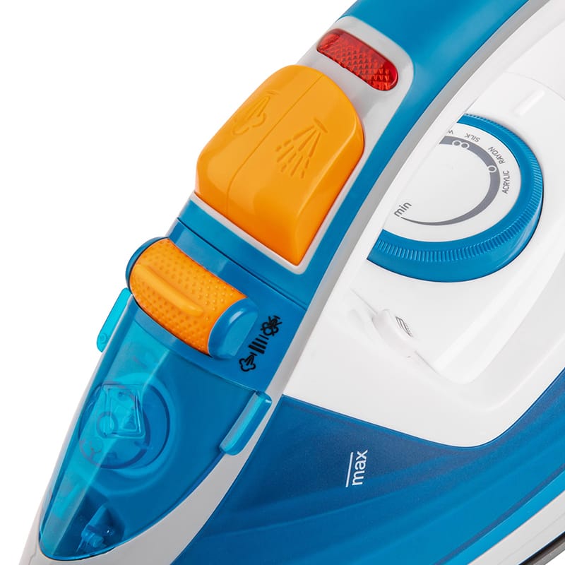 Sencor Fier de calcat Fier De Calcat Sencor SSI7710BL | 2400W, Talpa Ceramica, Abur 40g/min