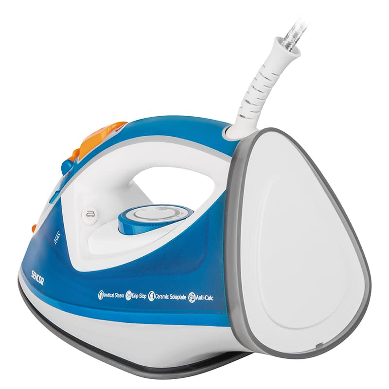 Sencor Fier de calcat Fier De Calcat Sencor SSI7710BL | 2400W, Talpa Ceramica, Abur 40g/min