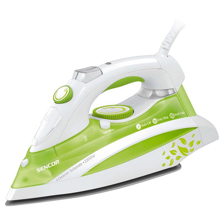 Sencor Fier de calcat Fier de Calcat Sencor SSI8440GR | 2200W, Talpa Ceramica, Abur Continuu
