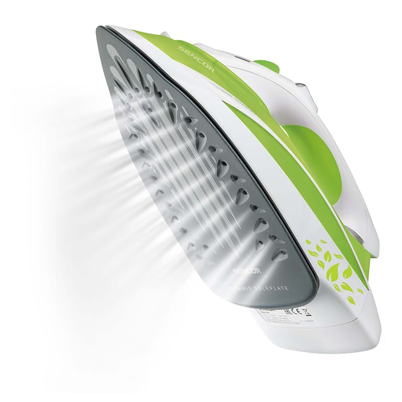 Sencor Fier de calcat Fier de Calcat Sencor SSI8440GR | 2200W, Talpa Ceramica, Abur Continuu