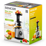 Sencor Storcator de fructe Storcator de Fructe Sencor SSJ4041BK | Slow Juicer, Negru