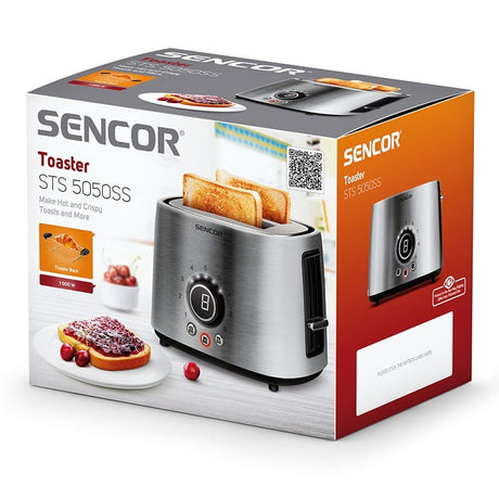 Sencor Toaster Toaster Sencor STS5050SS | 1000W, 2 Fante, Inox