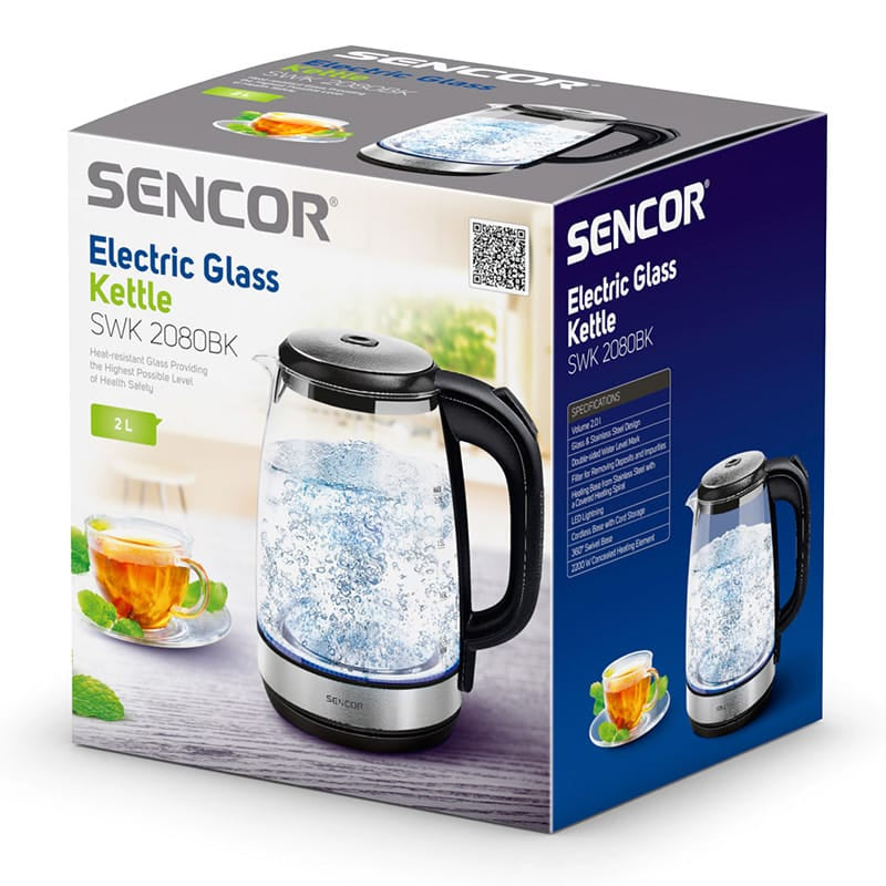 Sencor FIERBATOR ELECTRIC 2L 2200W STICLA SENCOR
