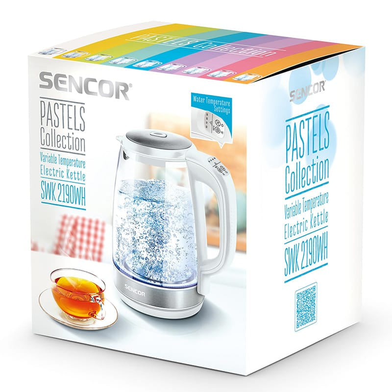 Sencor FIERBATOR ELECTRIC 2L 2200W STICLA SENCOR