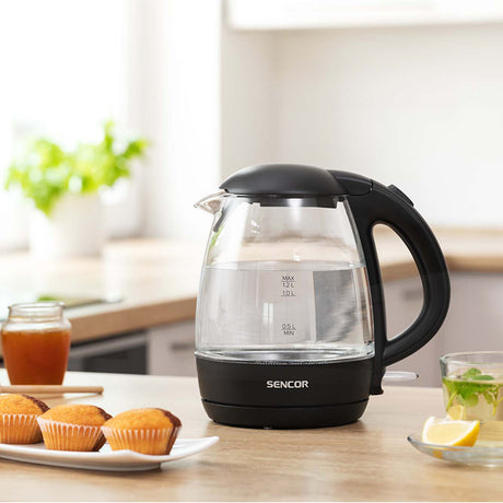 Sencor FIERBATOR ELECTRIC 1.2L 2200W STICLA SENCOR