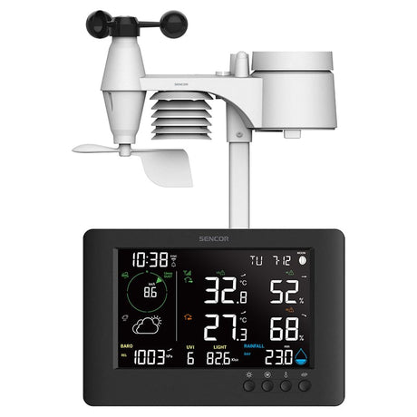 Sencor STATIE METEO PROFESIONALA WIFI 7 IN 1 SENCOR