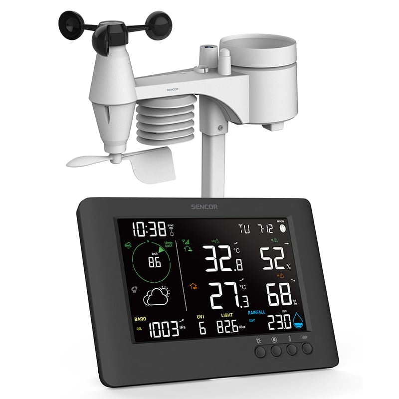 Sencor STATIE METEO PROFESIONALA WIFI 7 IN 1 SENCOR