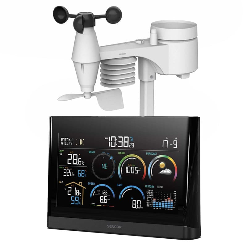 Sencor STATIE METEO PROFESIONALA 5 IN 1 SENCOR