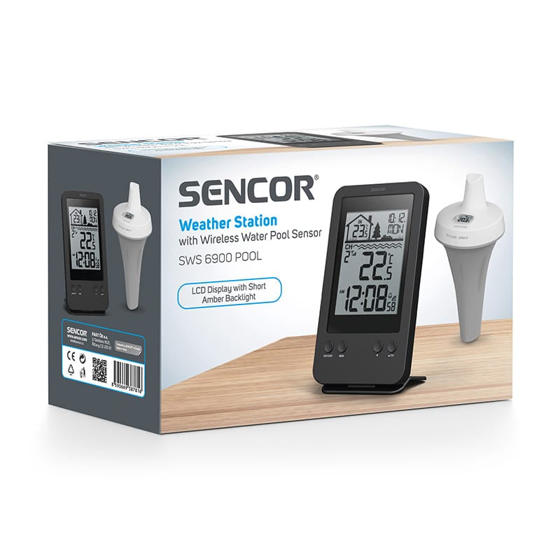 Sencor STATIE METEO WIRELESS SENZOR APA PISCINA SENCOR