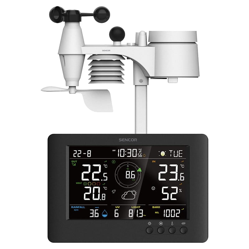 Sencor STATIE METEO PROFESIONALA WBGT WIFI 8 IN 1 SENCOR