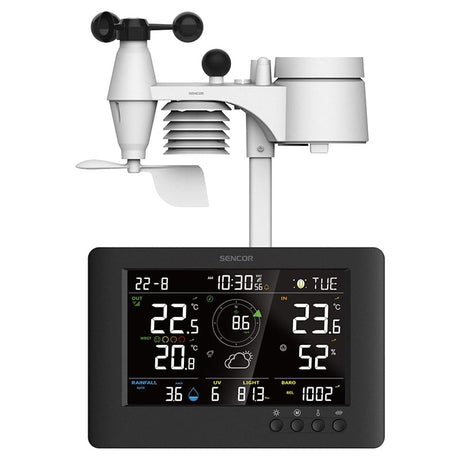 Sencor STATIE METEO PROFESIONALA WBGT WIFI 8 IN 1 SENCOR