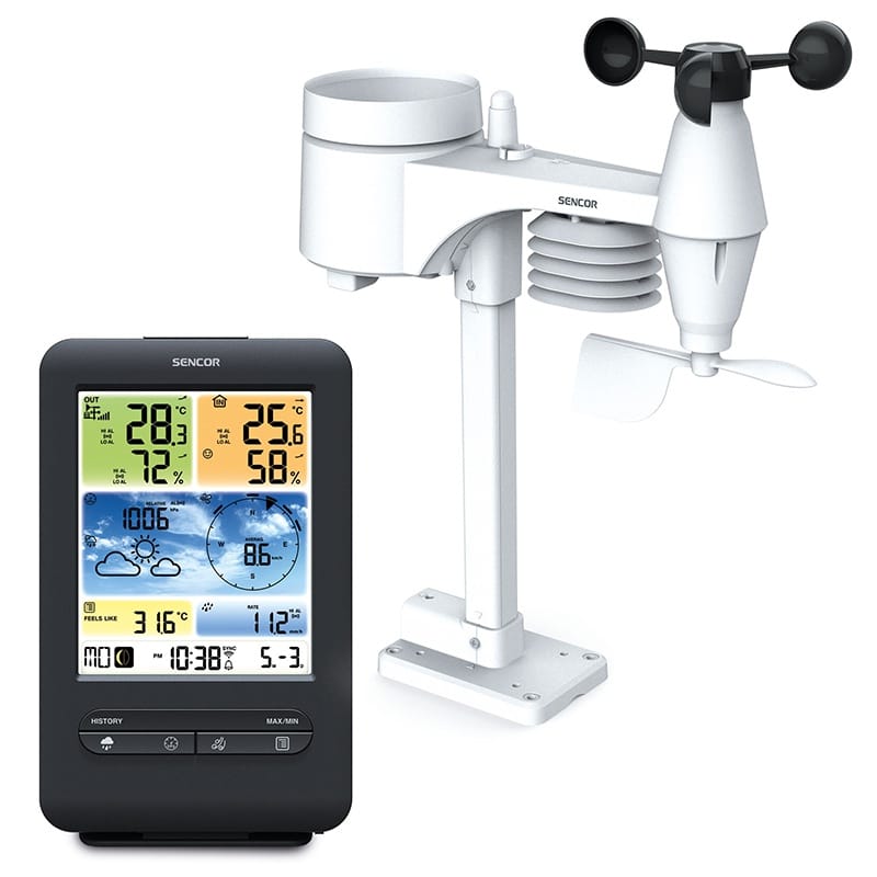 Sencor STATIE  METEO PROFESIONALA WIFI SWS 9898 SENC