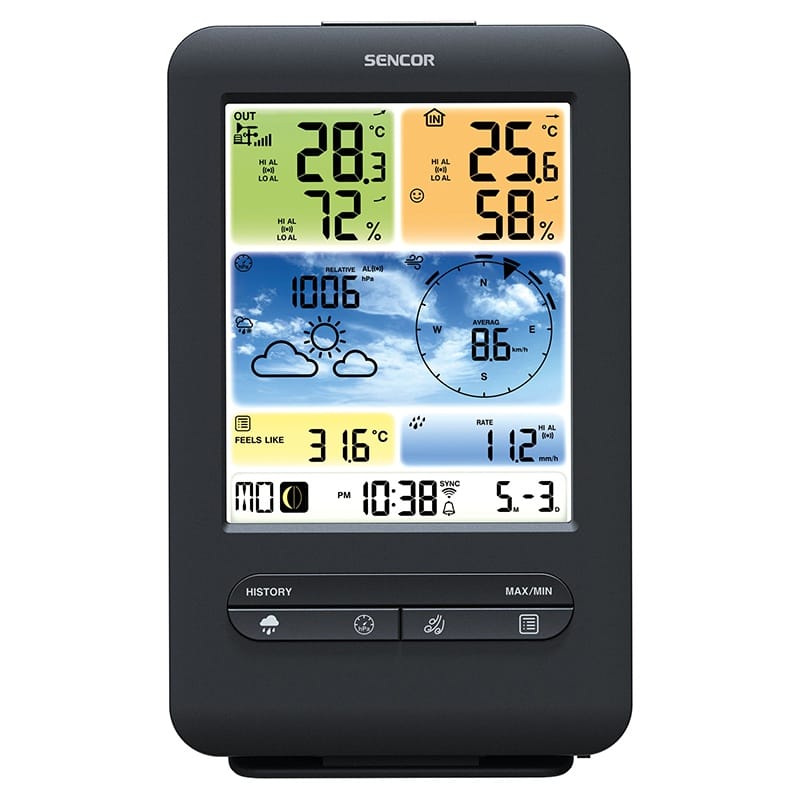 Sencor STATIE  METEO PROFESIONALA WIFI SWS 9898 SENC