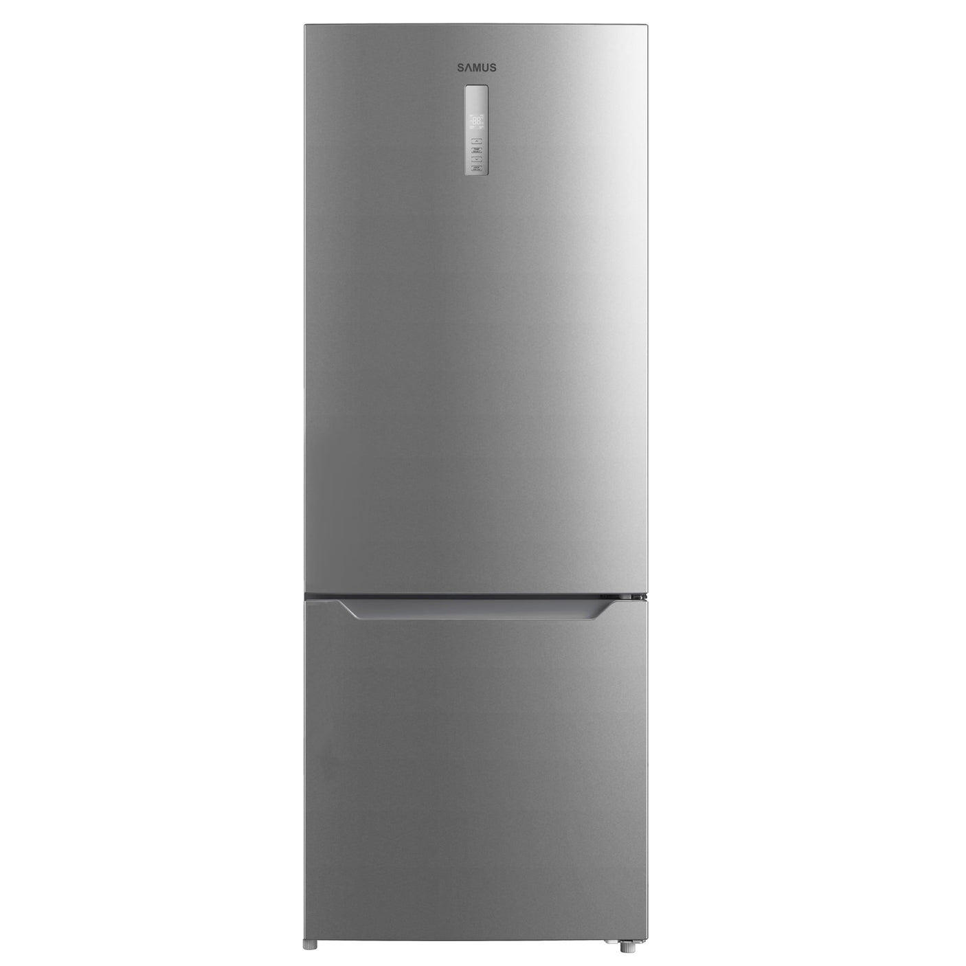 Samus Combina frigorifica Combina frigorifica Samus SCX755NFE | 450L, No Frost, Clasa E, Inox