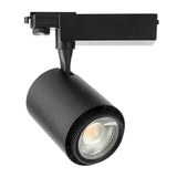 V-Tac Proiector LED pe șină V-Tac 35W COB, 3 temperaturi culoare 2800/4000/6000K, negru, IP20, unghi 20–60° reglabil