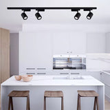 V-Tac Proiector LED pe șină V-Tac 35W COB, 3 temperaturi culoare 2800/4000/6000K, negru, IP20, unghi 20–60° reglabil