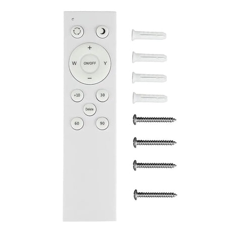 V-Tac Plafonieră LED V-Tac 60W rotundă, 3 temperaturi de culoare 3000K/4000K/6400K, dimabilă cu telecomandă, albă IP20