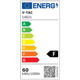 V-Tac Plafonieră LED V-Tac 60W rotundă, 3 temperaturi de culoare 3000K/4000K/6400K, dimabilă cu telecomandă, albă IP20