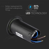 V-Tac SPOT LED STEPLIGHT 1W 6400K ALB RECE