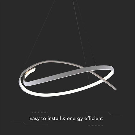 V-Tac Candelabru LED V-Tac Dimabil 48W, 3000K Alb Cald, 80x120 cm, Alb, 5150 lm, IP20