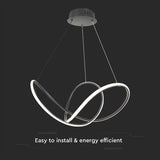 V-Tac Candelabru LED V-Tac 49W 3000K, 5220 lm, 70x120 cm, Negru, IP20