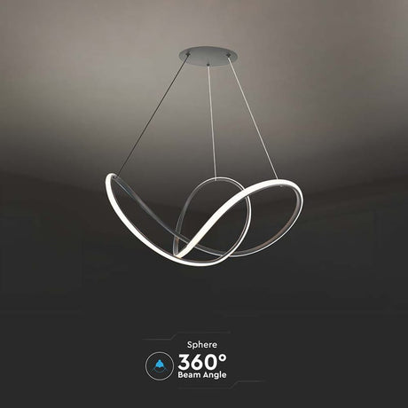 V-Tac Candelabru LED V-Tac 49W 3000K, 5220 lm, 70x120 cm, Negru, IP20