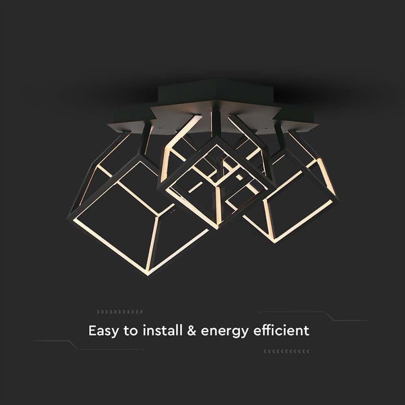 V-Tac Candelabru LED V-Tac 46W 3000K Alb Cald 4900 lm Negru 64,5x55x42 cm IP20