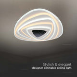 V-Tac Plafonieră LED V-Tac 120W dimabilă, 3in1 3000K/6000K, 12800 lm, alb, 500x500 mm, IP20