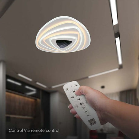 V-Tac Plafonieră LED V-Tac 120W dimabilă, 3in1 3000K/6000K, 12800 lm, alb, 500x500 mm, IP20