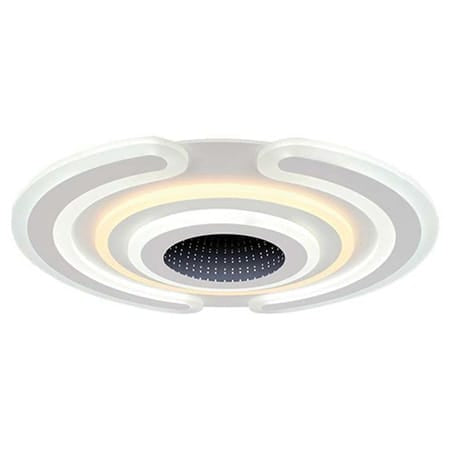 V-Tac Plafonieră LED decorativă V-Tac 95W dimabilă 3 în 1 (3000K/4000K/6000K) 9900 lm, alb, 520x500 mm