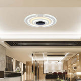 V-Tac Plafonieră LED decorativă V-Tac 95W dimabilă 3 în 1 (3000K/4000K/6000K) 9900 lm, alb, 520x500 mm