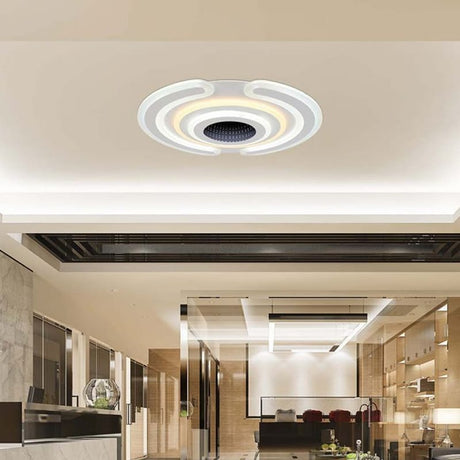 V-Tac Plafonieră LED decorativă V-Tac 95W dimabilă 3 în 1 (3000K/4000K/6000K) 9900 lm, alb, 520x500 mm