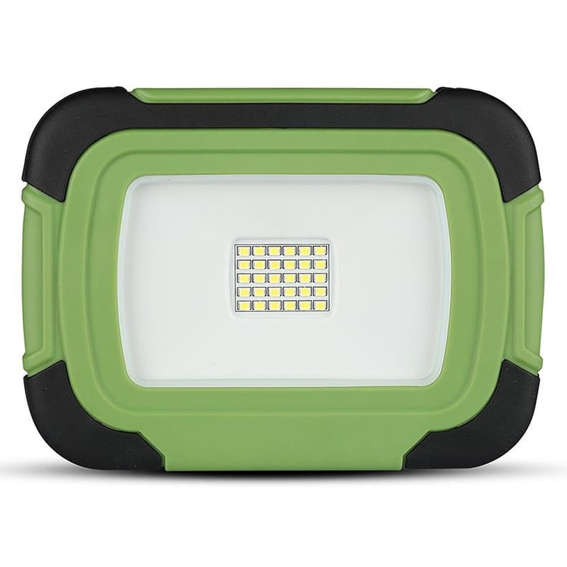 V-Tac Reflector LED portabil V-Tac 20W, cip Samsung, 4000K alb neutru, IP44, 1400 lm, baterie Li-Ion 7200 mAh