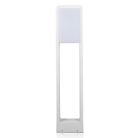 V-Tac Lampă LED exterior/grădină V-Tac 10W, IP65, 6400K alb rece, 900 lm, carcasă aluminiu, alb