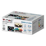 V-Tac SIR ILUMINAT FESTIV IP44 10M 0.5W X 20 6000K ALB RECE