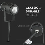 V-Tac LAMPA GRADINA IP65 12W 4000K ALB NEUTRU - NEGRU