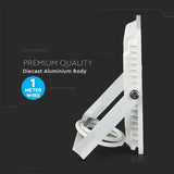 V-Tac Reflector LED Slim V-Tac 100W Samsung SMD, 11500 lm (115 lm/W), 4000K Alb Natural, IP65, Negru