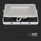 V-Tac Reflector LED Slim V-Tac 100W Samsung SMD, 11500 lm (115 lm/W), 4000K Alb Natural, IP65, Negru