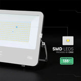 V-Tac Reflector LED REFLECTOR LED SMD 150W 135LM/W 6400K IP65  NEGRU, CIP CREE