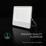 V-Tac Proiector LED Proiector LED V-Tac 300W SMD CREE 40500lm 6500K Alb Rece IP65 135lm/W Negru/Gris cu Cablu CIP