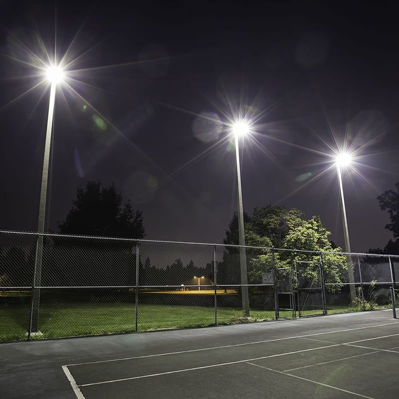 V-Tac Reflector LED REFLECTOR LED 50W 135LM/W 6500K IP65 CABLU 1M CIP CREE - NEGRU/GRI