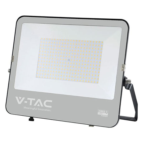 V-Tac Proiector LED Proiector LED V-Tac 200W SMD Cree 27000 lm 6500K Alb Rece IP65 135 lm/W cu cablu 1 m Negru/Gri