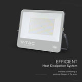 V-Tac Proiector LED Proiector LED V-Tac 200W SMD Cree 27000 lm 6500K Alb Rece IP65 135 lm/W cu cablu 1 m Negru/Gri