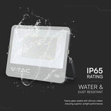 V-Tac Proiector LED Proiector LED V-Tac 200W SMD Cree 27000 lm 6500K Alb Rece IP65 135 lm/W cu cablu 1 m Negru/Gri